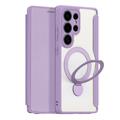 Samsung Galaxy S25 Ultra Dux Ducis Skin X Pro Magnetic Flip Case - Purple