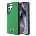 Samsung Galaxy S25 Ultra Lacoste Iconic Petit Pique Woven Logo Case - MagSafe Compatible - Green