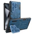 Samsung Galaxy S25 Ultra Nillkin CamShield Armor Prop Hybrid Case - MagSafe Compatible - Blue