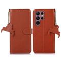 Samsung Galaxy S25 Ultra Wallet Leather Case with RFID