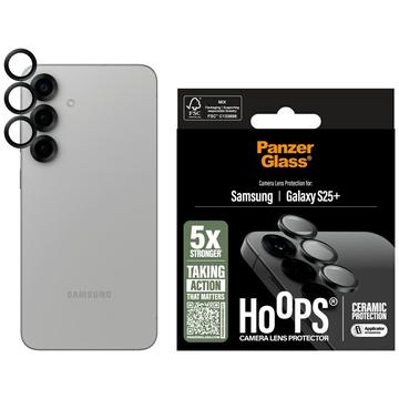 Samsung Galaxy S25+ PanzerGlass Hoops Ceramic Camera Lens Protector - Black