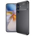 Samsung Galaxy S25+ Beetle Carbon Fiber TPU Case - Black