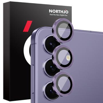 Samsung Galaxy S25+ Northjo Camera Lens Protector Set - Purple