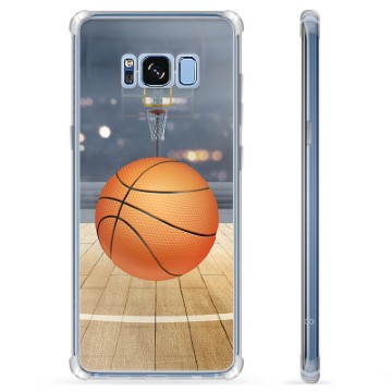 Samsung Galaxy S8 Hybrid Case - Basketball