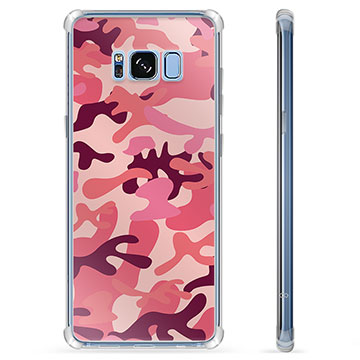 Samsung Galaxy S8 Hybrid Case - Pink Camouflage