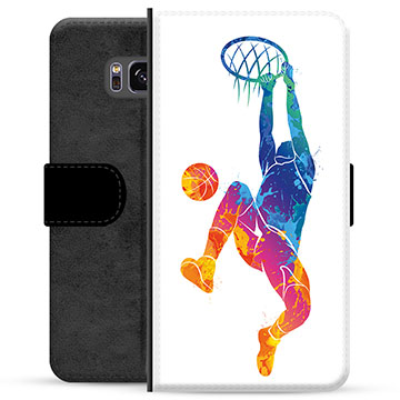 Samsung Galaxy S8 Premium Wallet Case - Slam Dunk