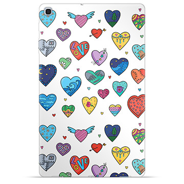 Samsung Galaxy Tab A 10.1 (2019) TPU Case - Hearts