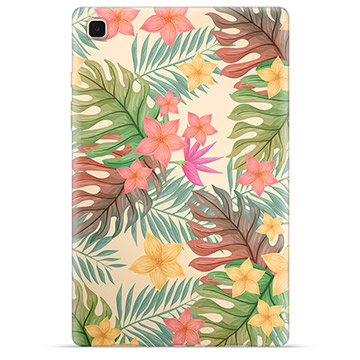 Samsung Galaxy Tab A7 10.4 (2020) TPU Case - Pink Flowers