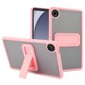 Samsung Galaxy Tab A9 Shockproof Hybrid Case with Kickstand - Pink