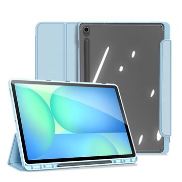 Samsung Galaxy Tab S10 FE+ Dux Ducis Toby Tri-Fold Smart Folio Case - Baby Blue