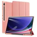 Samsung Galaxy Tab S10 Ultra Dux Ducis Domo Tri-Fold Smart Folio Case - Pink