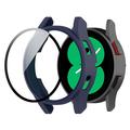 Samsung Galaxy Watch FE Plastic Case with Screen Protector - 40mm - Dark Blue