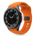 Samsung Galaxy Watch4/5/5 Pro/6/7/FE Tech-Protect IconBand Line Silicone Strap - Orange