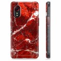 Samsung Galaxy Xcover 5 TPU Case - Red Marble