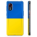 Samsung Galaxy Xcover 5 TPU Case Ukrainian Flag - Yellow and Light Blue