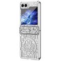 Samsung Galaxy Z Flip6 Mechanical Legend Electroplated Plastic Case - Silver