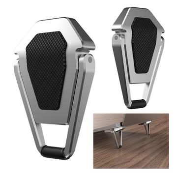 Shield Shape Mini Foldable Laptop Stand - 2 Pcs.