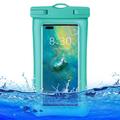 Shockproof Smartphone Waterproof Case w. Strap - 7.2" - Turquoise