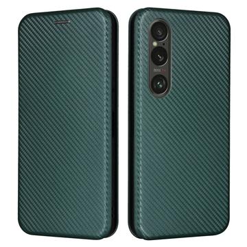 Sony Xperia 1 VI Flip Case - Carbon Fiber