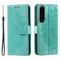 Sony Xperia 1 VI Mandala Series Wallet Case - Green