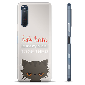 Sony Xperia 5 II TPU Case - Angry Cat