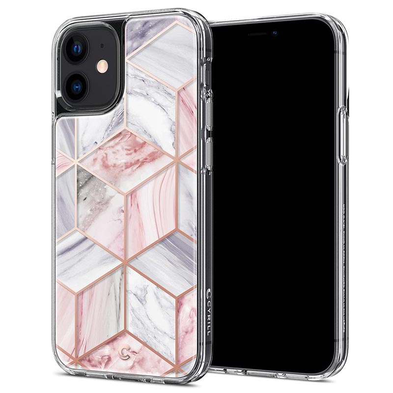 Download Spigen Cyrill Cecile iPhone 12 Mini TPU Case - Pink Marble