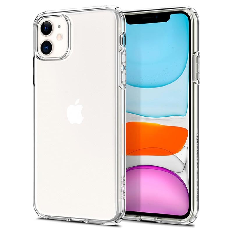 Silicone Spigen IPhone 13 Mini Liquid Crystal Back Cover Case at
