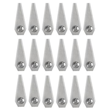 Stainless Steel Blades for Bosch Indego Robotic Lawn Mower - 18 Pcs.