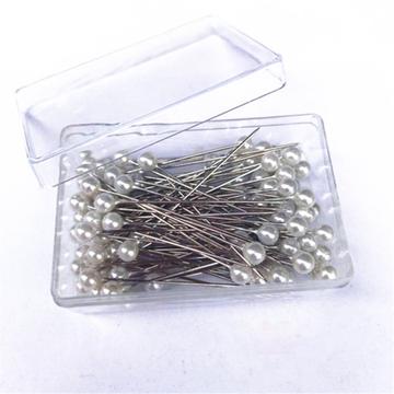 Stainless Steel Button Pins / Needles - 100 Pcs. - Silver