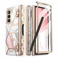 Samsung Galaxy Z Fold5 Supcase Cosmo Hybrid Case - Marble