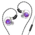 TRN Medusa Detachable In-Ear HiFi Earphones - Triple Chamber Design for Audiophiles