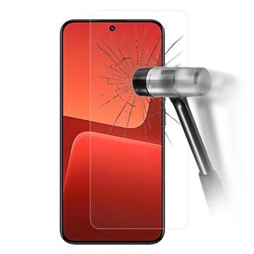 Xiaomi 13T/13T Pro/OnePlus Nord CE4 Lite Tempered Glass Screen Protector - Case Friendly - Clear