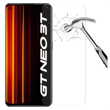 Realme GT Neo 3T Tempered Glass Screen Protector - Transparent