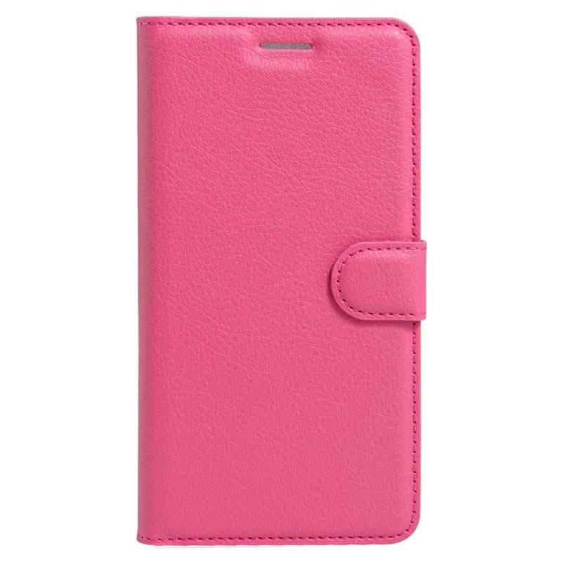 iPhone 7 / iPhone 8 Textured Wallet Case - Hot Pink