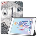 Tri-Fold Series iPad Mini (2019) Smart Folio Case - Eiffel Tower