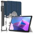 Tri-Fold Series Samsung Galaxy Tab S8 Smart Folio Case - Galaxy