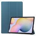 Tri-Fold Series Samsung Galaxy Tab S7+/S8+ Folio Case - Blue