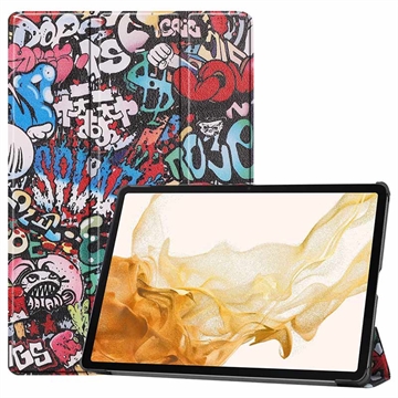 Samsung Galaxy Tab S10+ Tri-Fold Series Smart Folio Case - Graffiti