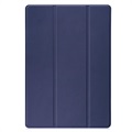 Tri-Fold Series Samsung Galaxy Tab S8+ Smart Folio Case - Dark Blue