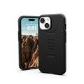 iPhone 15 UAG Civilian MagSafe Hybrid Case - Black