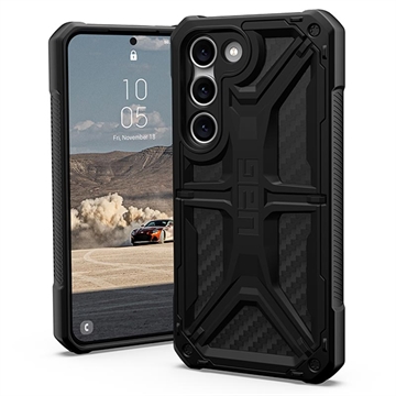 UAG Monarch Samsung Galaxy S23 5G Hybrid Case - Carbon Fiber