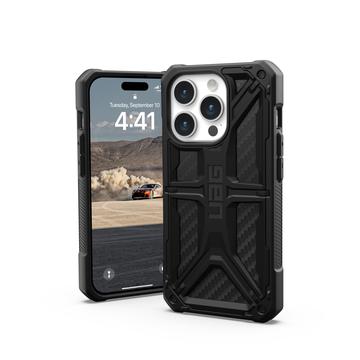 iPhone 15 Pro UAG Monarch Series Hybrid Case - Carbon Fiber