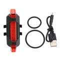 USB Rechargeable Red LED Light for Electric Scooter & Bicycle