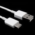 USB to USB-C Charging Cable for iPhone 15 / Plus / Pro / Pro Max - 1m - White