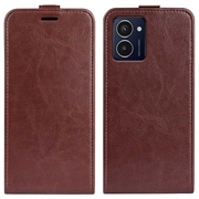 HMD Pulse/Pulse+/Pulse Pro Vertical Flip Case with Card Slot - Brown