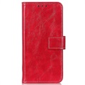 Motorola Moto G52 Wallet Case with Magnetic Closure - Red