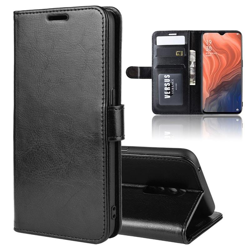 Oppo Reno Z Wallet Case with Magnetic Closure