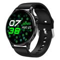 Watch3 pro 1.3" AMOLED Smart Watch with Metal Case Bluetooth Call Women Health Bracelet with Heart Rate Monitoring - Black