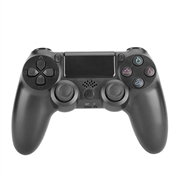 Wireless Gaming Controller Gamepad for PS4 Game Joystick with Speaker and Stereo Headset Jack - Black