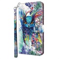 Wonder Series Sony Xperia 10 III, Xperia 10 III Lite Wallet Case - Owl